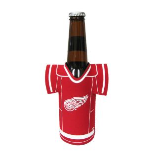 Detroit Red Wings Neoprene Bottle Jersey Koozie NHL New