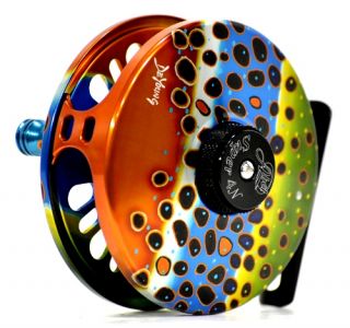 NEW! Abel   Super 4N  DeYoung FLANK  Fly Reel, Large Arbor, With $100