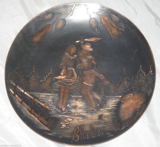 Decorative Copper Plate in Collectibles