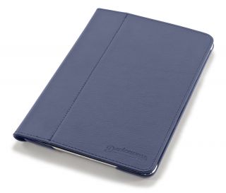 Blue iPad Mini case: Devicewear Ridge 6 Position stand, Magnetic Lid