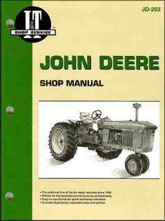 John Deere Tractor Repair Shop Manual 3010 3020 4000 4010 4020 4320
