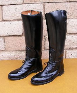 Dehner Police Motorcycle Patrol Boots 11 1 2 E w Sharp
