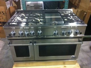 DCS 48 Range RGU 484GG 4 Burner with Grill and Griddle