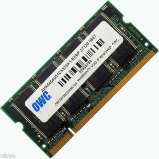1GB 2X 512MB PC2700 DDR SDRAM SODIMM Laptop Memory OWC