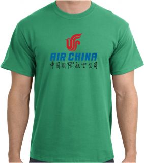 Air China Vintage Logo Chinese Airline Aviation T Shirt