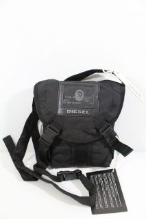 Diesel Bag Icons Of Rock Mens Black Multipocket Bag BNWT 100 Authentic