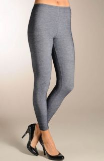 These knit denim leggings have a relaxed feel in the hip and thigh