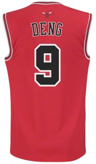Luol Deng Red Adidas Revolution 30 NBA Replica Chicago Bulls Youth