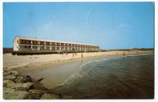 082812A Vintage Dennis Port Cape Cod MA Postcard The Soundings Motel