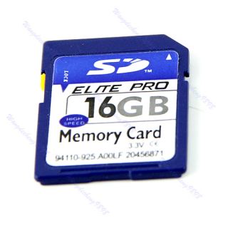  speed 16gb 16g sd secure digital flash memory card for camera gps case