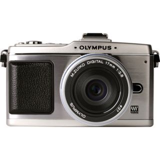 Olympus Olympus E P2 (Silver) Pen Digital Camera w/ M.Zuiko 17mm f/2.8