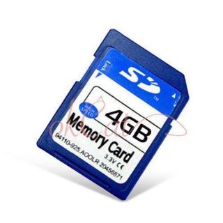 High Speed 4GB SD Secure Digital Memory Card 4G 4 GB