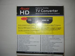  hd dta 1080d digital analog television converter box with remote tv