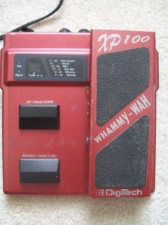 DigiTech Whammy Wah XP100 Octave Shifter Effects Pedal Drop Tune
