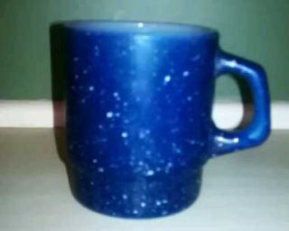 Anchor Hocking Fire King Blue Speckled (granite look) cup/mug