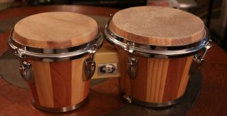 CB Tunable Bongo Drums Excellent Condition