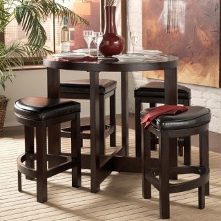 New Home Decor Dining Room Furniture 5 Piece Counter Height Table