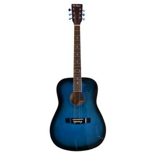 DeRosa Blue Burst PLAYA Del Sol Full Size Dreadnaught Acoustic Guitar