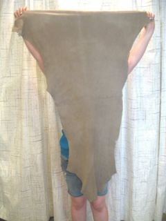 Taupe Deerskin Leather Hide 4 Native Sass SCA Taxidermy Crafts