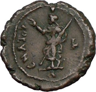 Diocletian 292AD Alexandria Egypt Billon Ancient Roman Coin Serapis