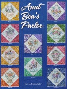 aunt bea s parlor embr oi dery flower baskets quilt patterns