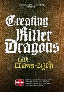 Creating Killer Dragons Kustom Airbrush Paint DVD New