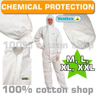 Venitex Disposable Paper Overalls Coveralls Industrial Protective Suit