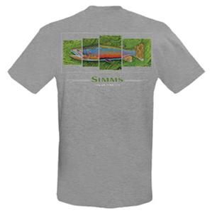 New Simms Grey DeYoung Emerald 4 in 1 Series T Shirt M Discounted