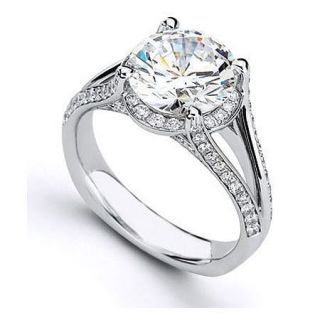  Cut Diamond Wedding Engagement Bridal Anniversary Ring Set Band
