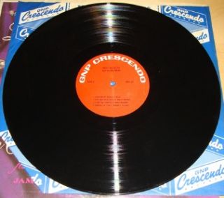 Original Dizzy Gillespie and His Big Band Concert 33 RPM GNP Crescendo