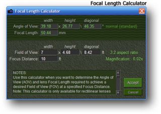 and focus distance locus can help you determine the focal length with