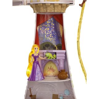 Disney TANGLED RAPUNZEL Magical TOWER Polly Pocket Playset NEW!
