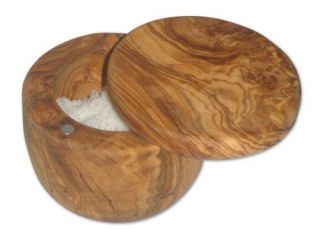 Berard 90070 French Olive Wood Handcrafted Salt Keeper