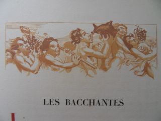 Maurice Denis Orphee 25 Original Woodcuts 1942 RARE