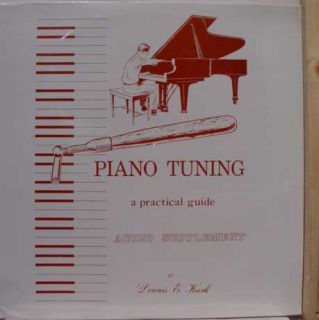 dennis e kurk piano tuning a practical guide label private press