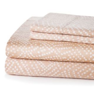 Diane Von Furstenberg Batik Dot 2 Standard Pillowcases Tan
