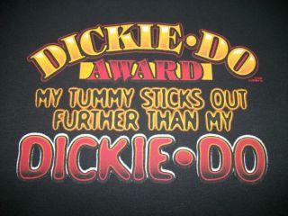 Dickie Do Award My Tummy Sticks Out Further Than My Dickie Do