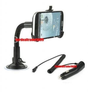 Car Mount Vehicle Dock Kit Charger Holder for Samsung Galaxy S3 SIII