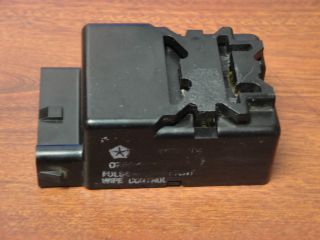 1990 Dodge Ramcharger Intermittent Wiper Control Relay Module 4503 104