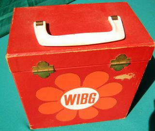 Dick Clark 1957 AMERICAN BANDSTAND 45 record carrier WIBG RADIO
