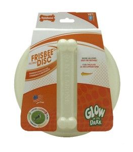  Flexible Glow in The Dark Flexi Chew Frisbee Dog Toy 9 Large