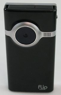 Pure Digital Flip Mino Black Camcorder 60 MIN 2GB as Is