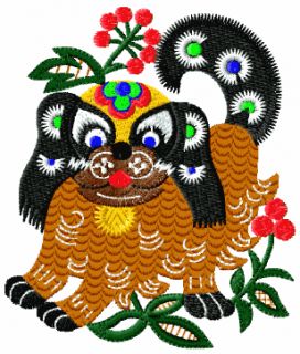 ABC Designs Chinese Zodiac Machine Embroidery Designs Set 4 x 4 Hoop