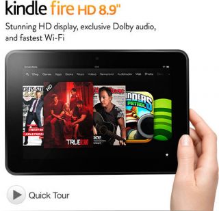  Order New  Kindle Fire HD 8 9 HD Display Dolby Audio 16GB Wi Fi
