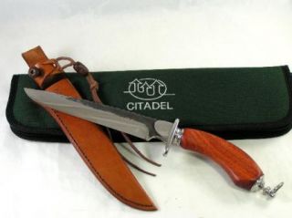citadel knife dague dagger hand forged rosewood free shipping in usa