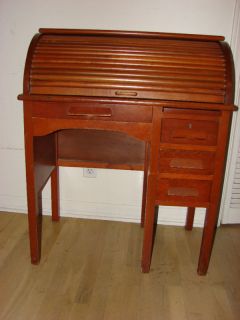 Rollladen Schreibtisch Bureau Rolltop Desk Eiche Oak 1900 Antik