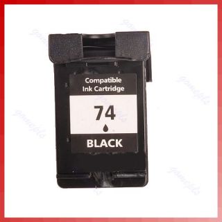 Pack HP 74 Black Ink Inkjet Print Cartridge CB335W HP74 CB335WN