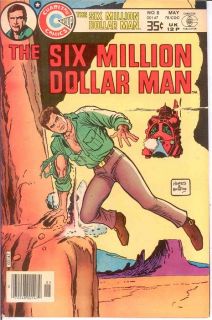 Six Million Dollar Man 8 VF NM May 1978 Comics Book