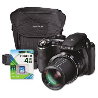Fuji 600011994 FinePix S4500 Digital Camera Bundle 14MP 30x Optical