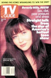 SHANNEN DOHERTY 90210 TV Guide 1991 Fred WARD LeRoy BURRELL Emmy